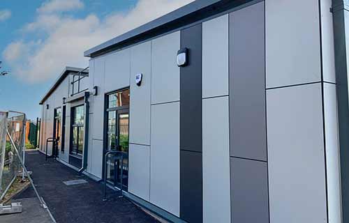 P and F Cladding - Great Barr - Kingspan roof and associated flashings