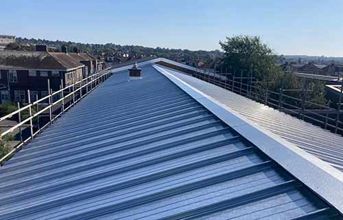 P and F Cladding - Hove - Standing Seam Metal Roof System