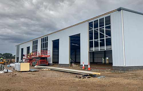 P and F Cladding - Clacton-on-Sea: Kingspan roof and wallst