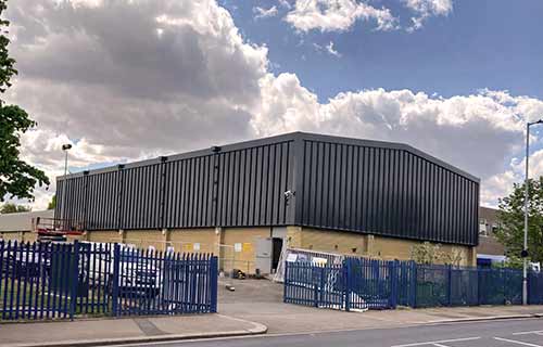 P and F Cladding - Woodside School, London